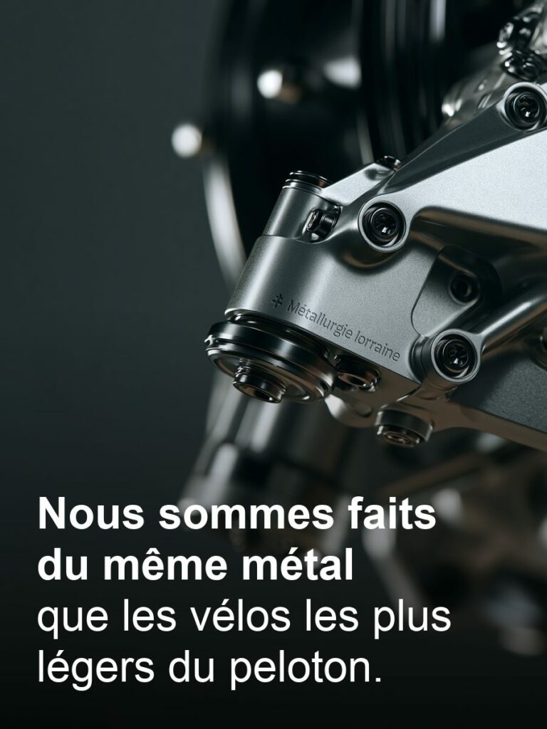Nous sommes faits du même métal que tout ce qui fait avancer le monde.
